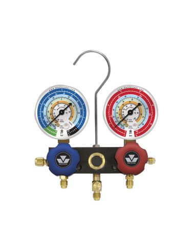 MANIFOLD DE ALUMÍNIO DE 2 VIAS – VÁLVULAS PISTÃO – DIÂMETRO 63 MM