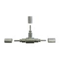 CONEXÕES DE CRIMPAR PARA MANGUEIRA CAPILAR DE 2 MM
