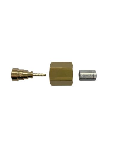 CONEXÕES DE CRIMPAR PARA MANGUEIRA CAPILAR DE 2 MM
