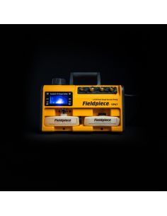 Fieldpiece VP67 com caudal de 6 CFM, dupla voltagem e vácuo final até 15 microns