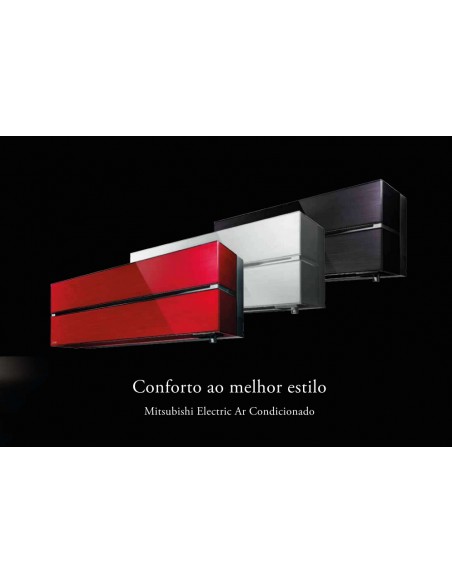 Ar Condicionado Mitsubishi Kirigamine Style MSZ-LN50VGB Preto Onyx